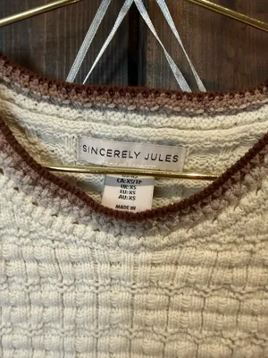 Sincerely Jules Sweater Tank Top thumbnail 2