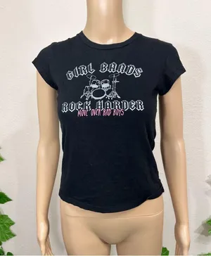 Aeropostale Vintage Y2K Girl Band Tee thumbnail 6