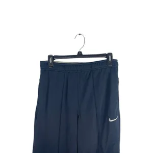 Nike Black Track Pants Women’s Small Athletic Straight Swoosh Logo Elastic Waist thumbnail 3