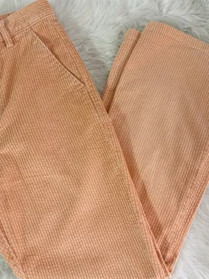 Levi’s Math Club Flare Corduroy Pants Peach 27 High Rise Wide Leg thumbnail 5