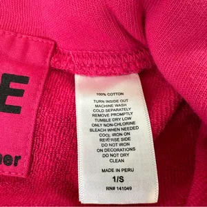 Free City Leopard Zip Hoodie Fuschia, S thumbnail 5