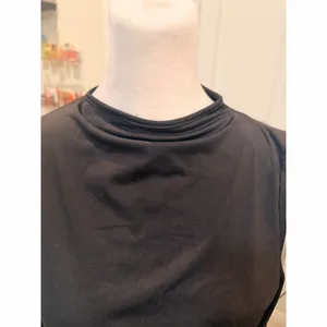Amazon Womens Black Ruched Bodycon Mini Dress Long Sleeve Mock Neck Size S thumbnail 4