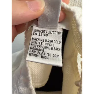 Vintage Talbots Cotton Knit Sweater Tank White Button Shoulder Textured Preppy thumbnail 8
