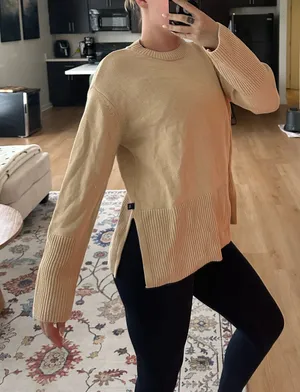 Gap sweater knit tan thumbnail 2