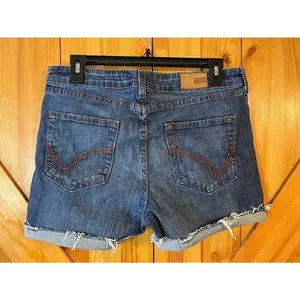 Tommy Hilfiger Dark Wash Denim Shorts Size 8 READ (8717) thumbnail 5