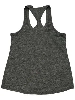 Quince Flowknit Ultra Soft Performance Racerback Tank Heather Grey XS thumbnail 3