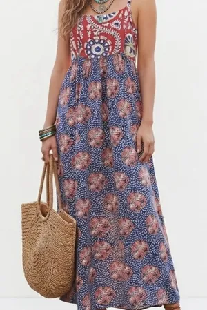 Natural Life Bailey maxi dress boho floral XS thumbnail 1