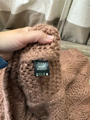 POL Rust Chunky Sweater size medium thumbnail 6