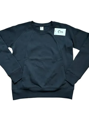 Zyia Active Oh So Soft Pocket Crewneck Sweatshirt Black Size XL thumbnail 9