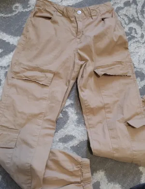 Rachel Paige Khaki Cargo Jogger Pants thumbnail 1