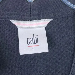 Cabi Around the Clock Black Zip Mandarin Collar Zip Blazer Jacket #5480 Size S thumbnail 4