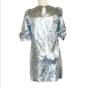 NWOT ZARA All Over Sequence Bloggers Fav Dress Holiday Cocktail Party thumbnail 10