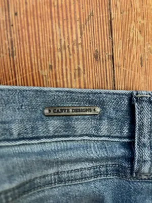 Carve Designs Light Blue Denim Jean Shorts thumbnail 3