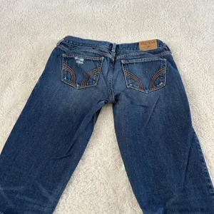 Y2K VTG Hollister Womens LR Jeans Straight Leg Sz 3 Cotton Streetwear Grunge Emo thumbnail 3