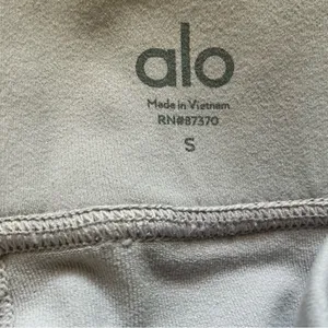Alo yoga textured tights high rise violet size small #87370 thumbnail 7