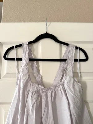 BNWT Zara Light Lilac Poplin Strappy Top thumbnail 7