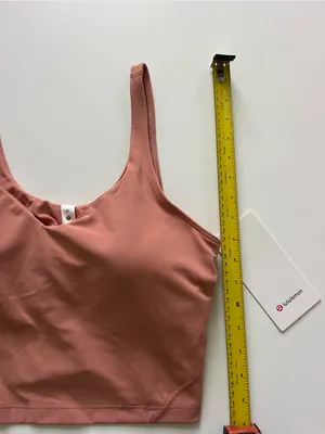 NWT lululemon athletica Align Tank Top Pink Savannah -Size 12 thumbnail 5