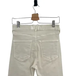 Veronica‎ Beard Carson Jeans Ankle Flare High Rise Ecru Ivory Size 26 US 2 thumbnail 10