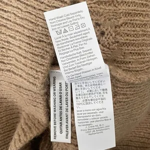 NWT!! J. CREW Balloon Sleeve Cable Knit Sweater Pale‎ Clay Tan Brown X-Small thumbnail 13