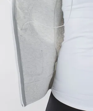 Lululemon Scuba Hoodie Heathered White / Silver thumbnail 6