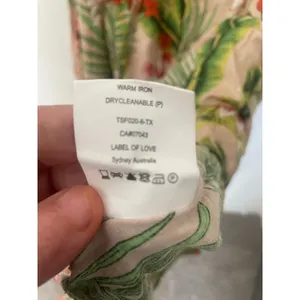 Label of Love Tropical Print A-Line Tassel Maxi Dress Sz Med thumbnail 13