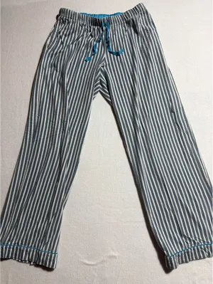 DKNY Women's Striped Cotton Pajama Set Small thumbnail 8