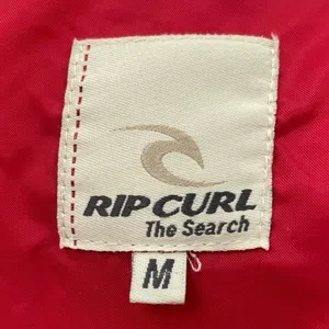 Rip curl Zip Up Puffer Snow Jacket in White‎ Red Size Medium thumbnail 7