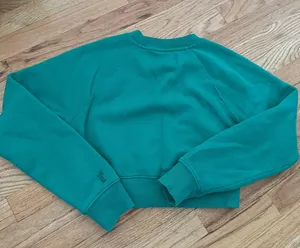 Aritzia TNA COZY FLEECE perfect Sweatshirt thumbnail 5