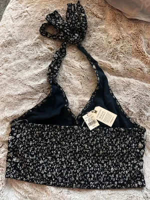 American Eagle Outfitters Halter Crop Top thumbnail 3