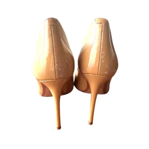 MICHAEL MICHAEL KORS Keke Patent Leather Pointed Toe Pump Toffee Sz‎ 9 thumbnail 4