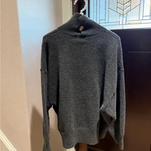 H&M Charcoal Turtleneck Sweater thumbnail 5
