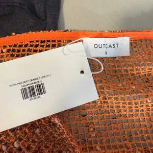Outcast Moira Mini Skirt, Orange, S Orange thumbnail 4