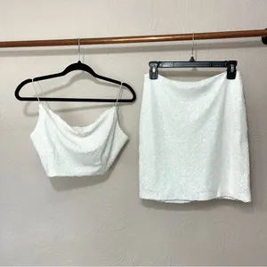 B. Smart White Sequin Ensemble thumbnail 2
