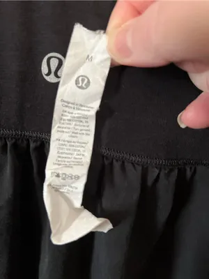 Lululemon Heavyweight Cotton Crewneck Short-Sleeve T-Shirt Medium Black LW3HSES thumbnail 5