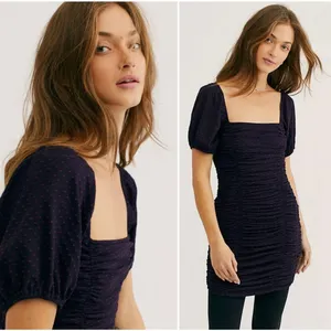 Free People "She's in Parties" Dress Size M Bodycon Festival Grunge Clubwear‎ thumbnail 2