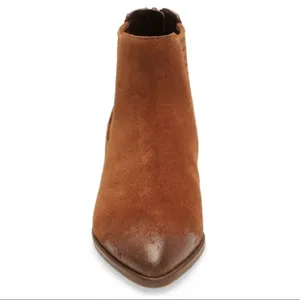 NEW Cole Haan  LEATHER Val Bootie Brown Boots thumbnail 4