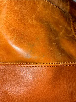 The Sak Tan Light Brown Tooled Leather Shoulder Bag Purse thumbnail 13