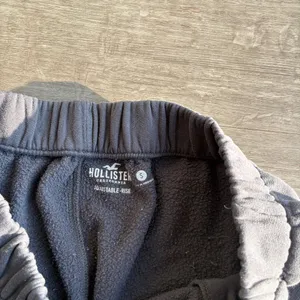 Hollister adjustable rise fleece jogger grey sweatpants thumbnail 5