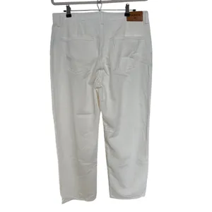 Parke x Target Women's White Cream Mid-Rise Drawstring Baggy Jeans Size 12 NWT thumbnail 4
