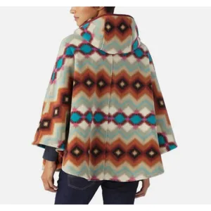 Patagonia Lightweight Synchilla® Poncho Cinder Red XS/S thumbnail 10