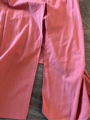 Pink Cutout Slit Midi Dress thumbnail 8