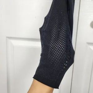 Black Leggings Mesh Calves Accent M/L thumbnail 11