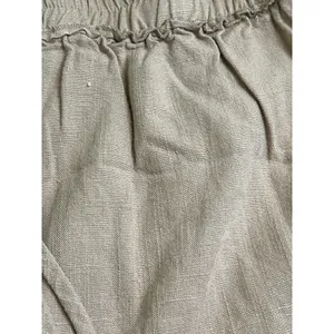 Aakaa pull on wide leg cropped palazzo elastic waistband pants, size medium thumbnail 10