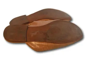 Jenn Ardor Caramel Reptile Embossed Backless Slip-On Mule Flat Loafers Size: 9 thumbnail 3