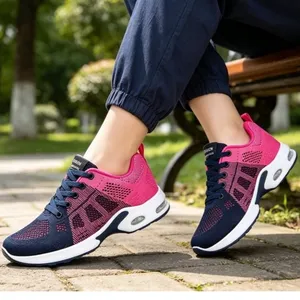 BRAND NEW ~ Women's Blue & Pink Lightweight Walking Shoes Mesh Sneakers ~ 8 1/2 thumbnail 1