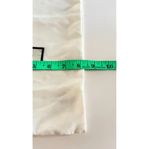 Gucci Dust Bag Sz 17x8 White Drawstring Storage Accessory Authentic thumbnail 3