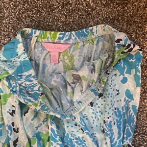 Lilly Pulitzer let’s cha cha strapless maxi dress size xs thumbnail 5