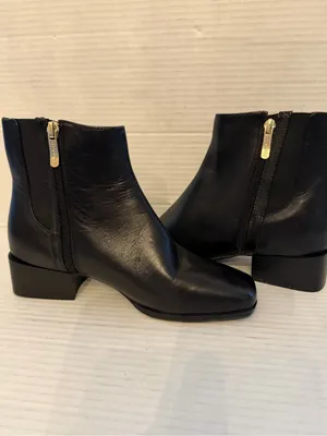 Easy Spirit Sydney Leather block heel ankle dress Boots size 5 $165 thumbnail 4