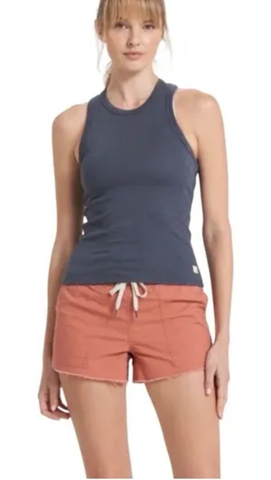 Vuori Vintage Ripstop Shorts Cinnamon Casual Athleisure Rust Red Size Medium thumbnail 1