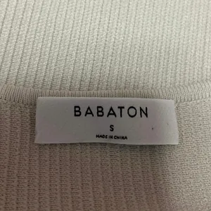 Aritzia Babaton Tan Rib Knit Sleeveless Racerback Cami Camisole Crop Tank Top S thumbnail 3
